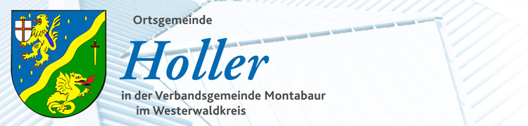 Wappen von Holler mit Text - Ortsgemeinde Holler in der Verbandsgemeinde Montabaur im Westerwaldkreis